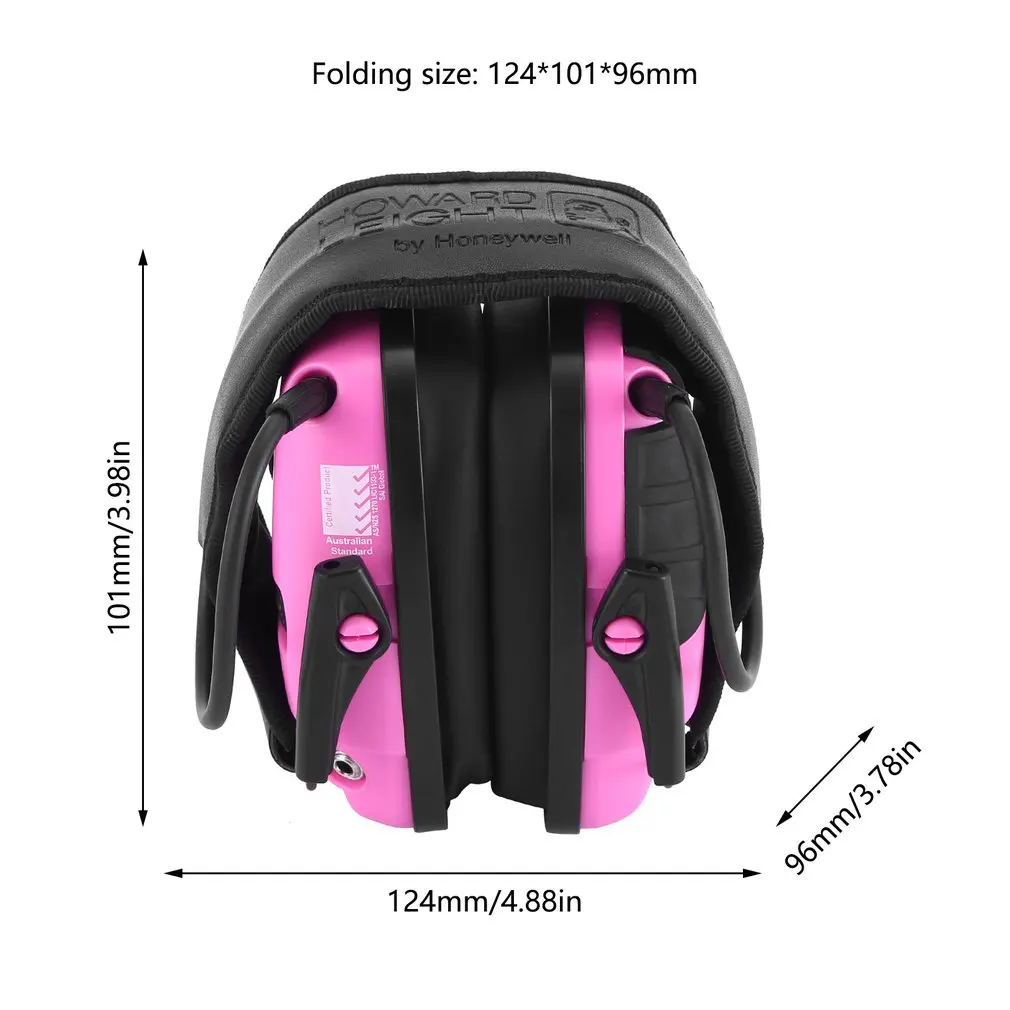 

YQC-B1 Outdoor Hunting Noise Reduction Durable Earphone Electronic Adjustable Safety Collapsible Earmuffs