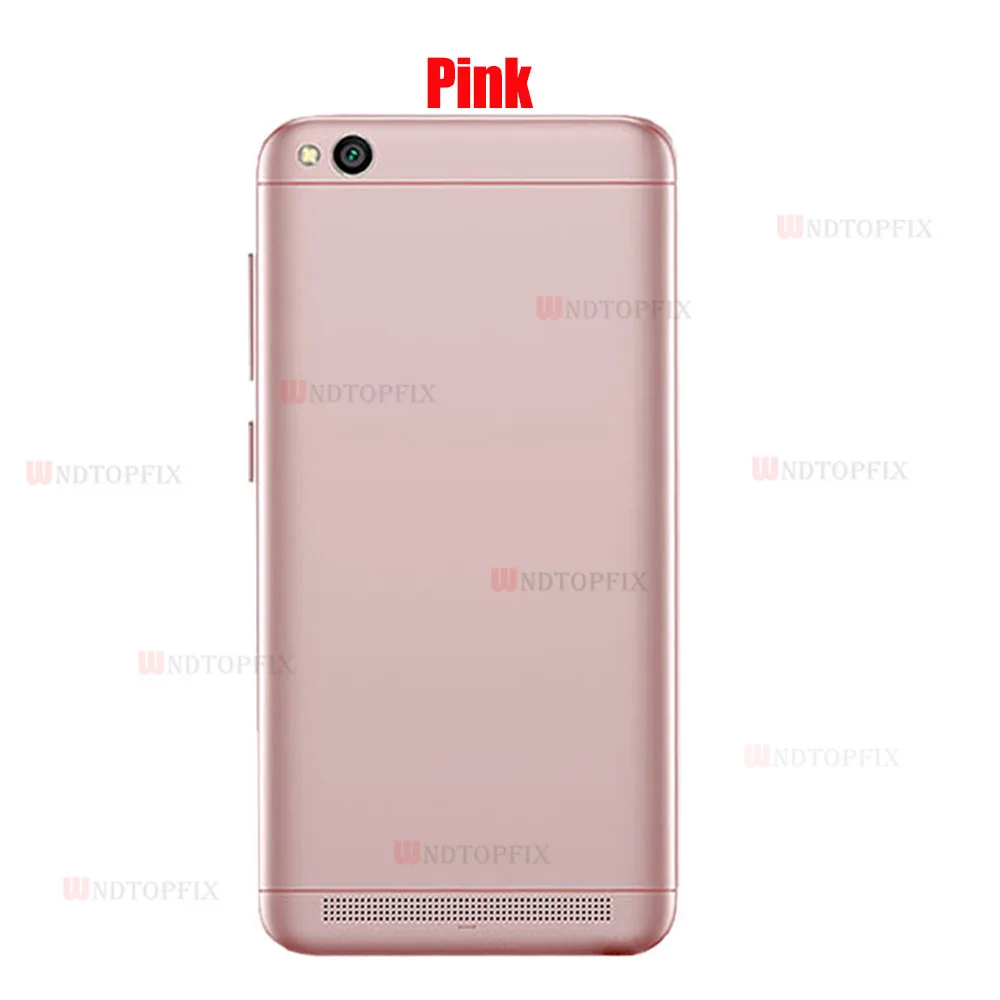 Новинка для Xiaomi Redmi 5A задняя крышка батарейного отсека Корпус с боковым ключом со