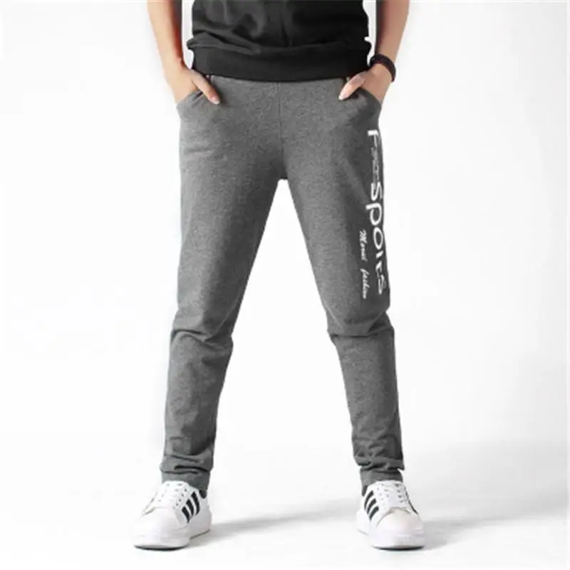 

Baby boy clothing Print Letters Sports Boys Pants Spring Sweatpants For Boys Slim-fit warm trousers
