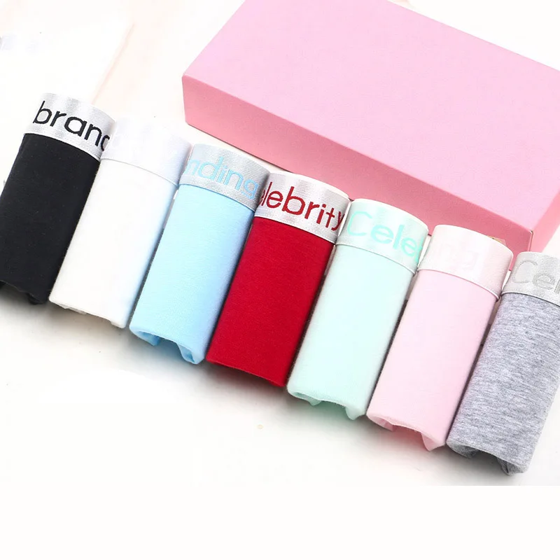 Трусы женские хлопок 7 шт./лот цвет в ассортименте M L XL XXL 1 шт | Женская одежда