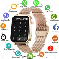 2021 new ladies smart watch men full touch bluetooth call heart rate blood oxygen measurement menstrual period reminder watches
