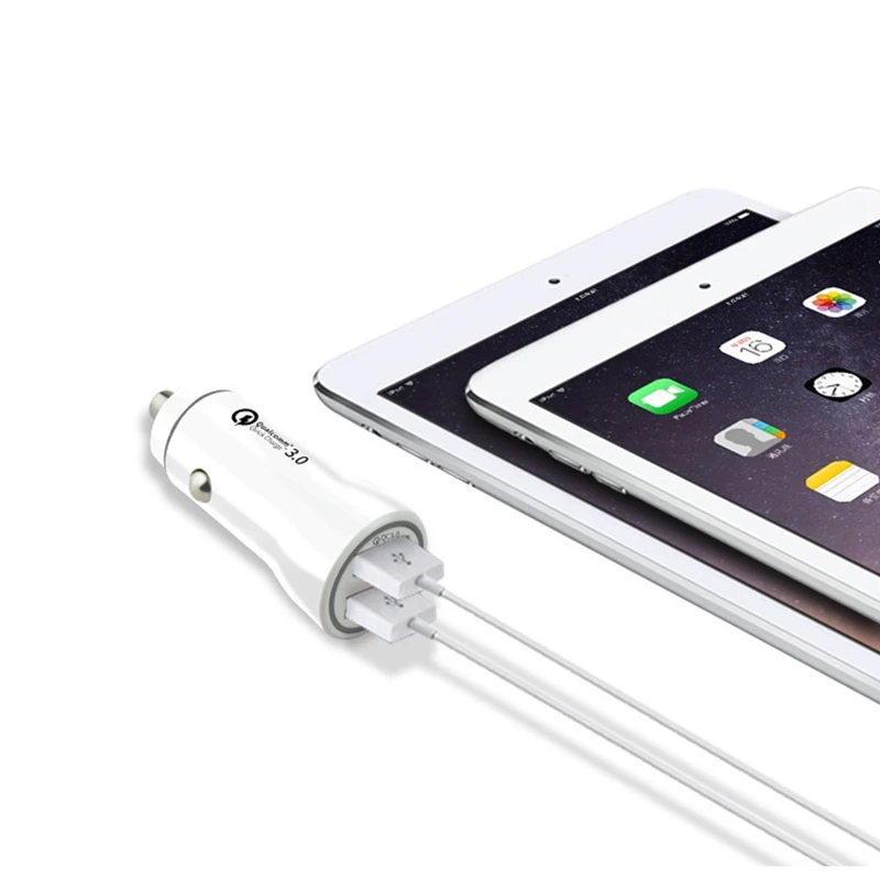 Автомобильное зарядное устройство с двумя USB-портами 12 В |