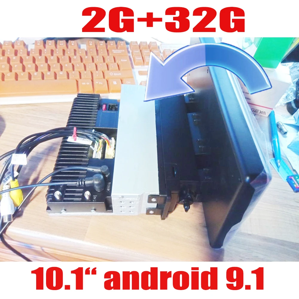 Автомагнитола 1 din 10 дюйма 2 + 32 ГБ Android 9 GPS навигация Bluetooth|Автомобильные