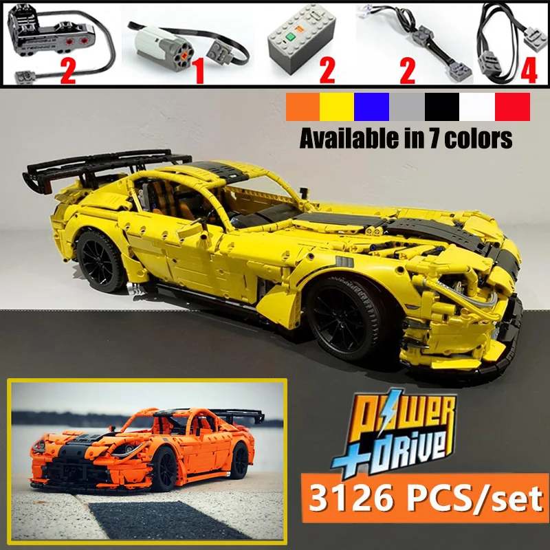 Новые технологии серии Viper ACR MOC 13655 двойной монстр мотор спортивный автомобиль