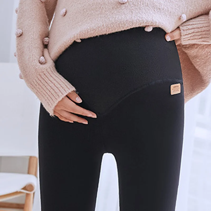 Леггинсы для беременных регулируемый эластичный 100% хлопок|Штаны и капри| |