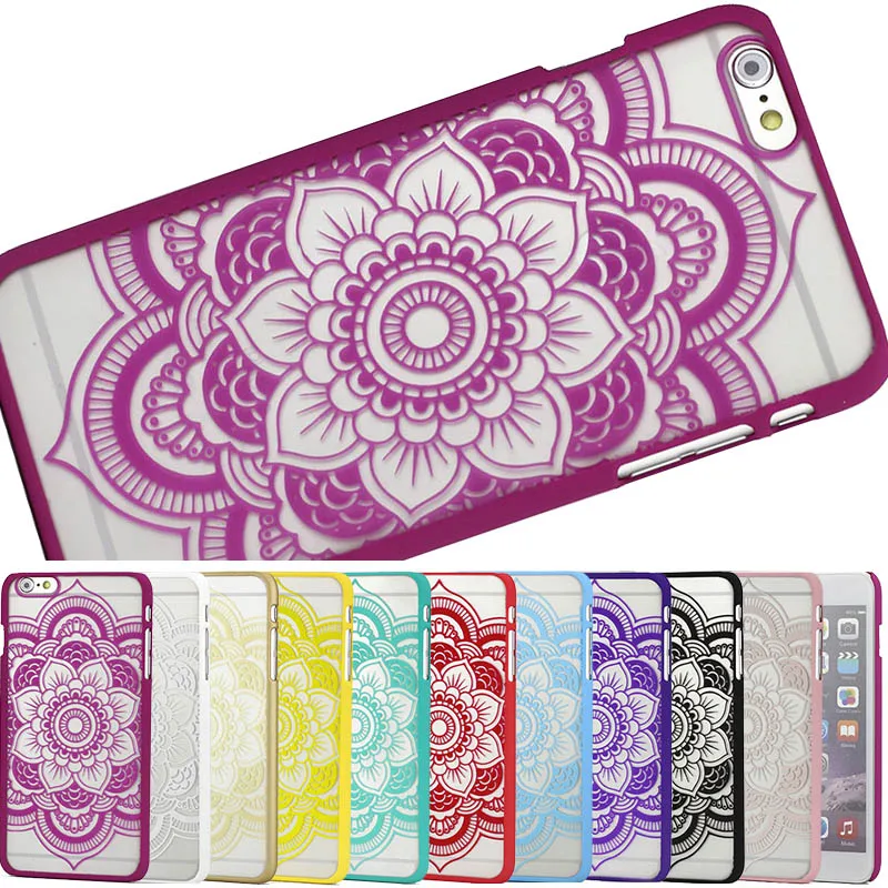 GREAT PRICE Case for iphone 6 plus 6s 6plus 6splus 5.5&quot inch PC plastic back Cover Protective shell Flower pattern Skin | Мобильные