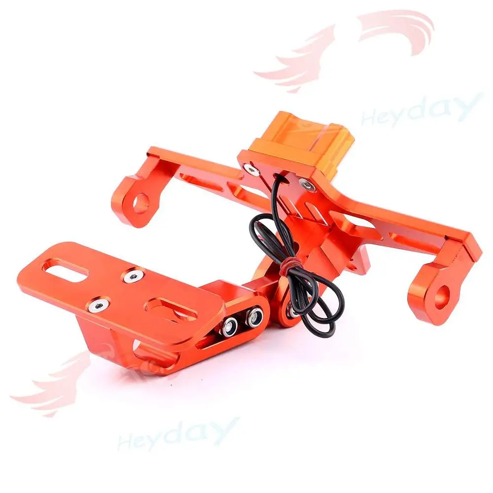 For DUCATI MONSTER 659 696 796 ST4S Motorcycle Accessories License Plate Frame Bracket Mount Tag Holder LED Turn Signal light | Автомобили