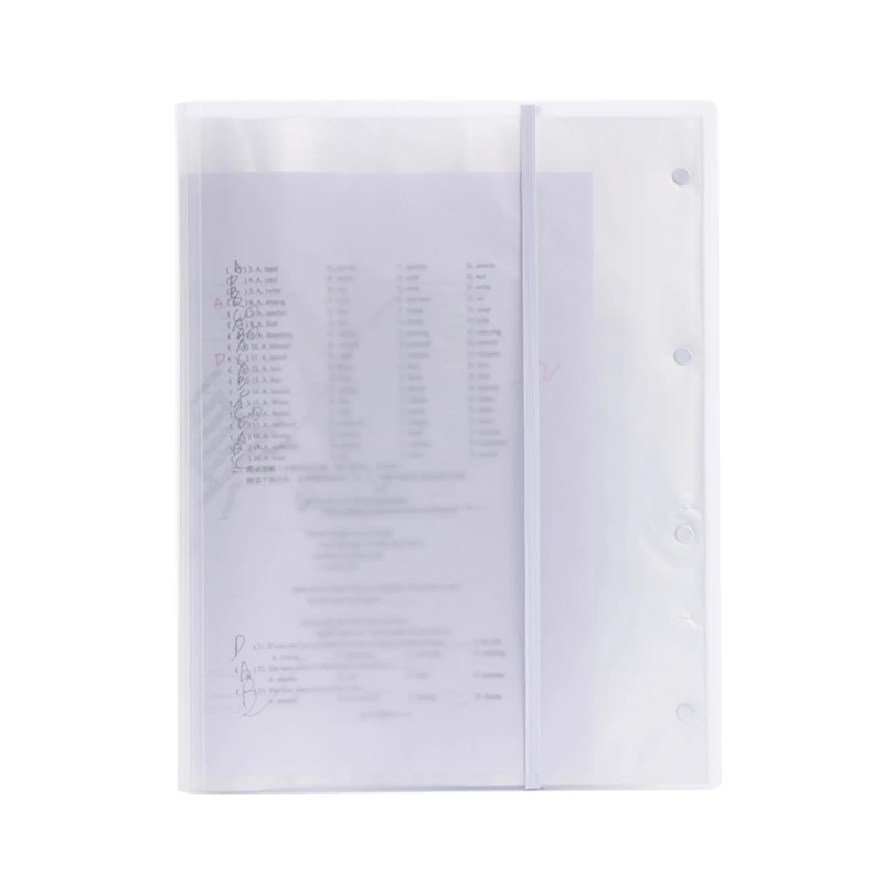 

Plastic Clear A3 Examination Paper Folder 20/30/40 Pages Document File Holder