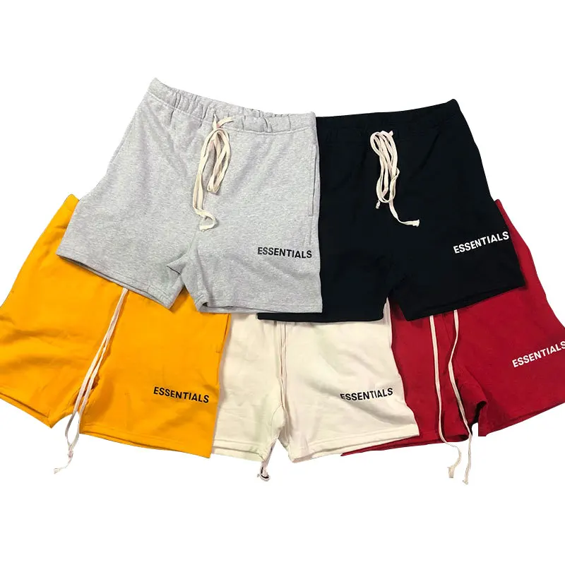 

Kuclut2021 Summer Men's Women's Cotton Shorts Street Fashion Shortpants Hiphop Letter printing essentials Casual Pants