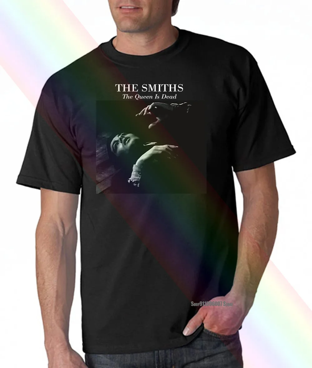 The Smiths рок группа Queen Is Dead Uk Post Punk Мужская футболка унисекс|Мужские футболки| |
