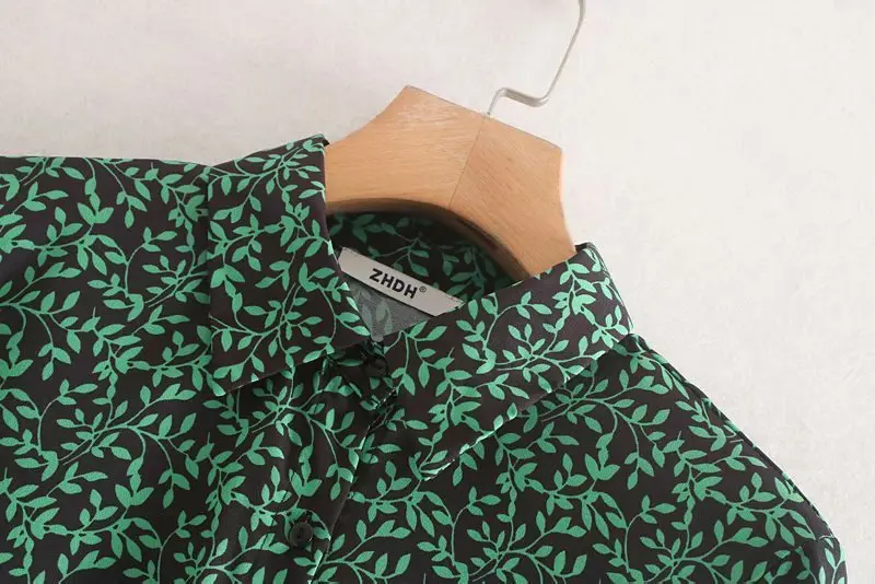 Популярное женское платье рубашка с принтом Старая Птица 55 9002 в европейском и