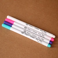 4pcs sewing tools air erasable pen easy wipe off water soluble fabric marker pen temporary marking replace tailors chalk