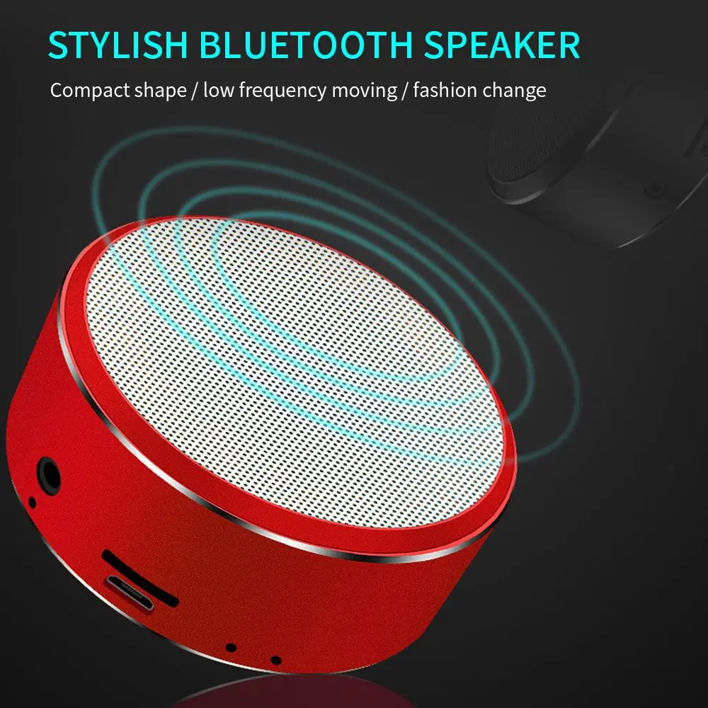 KISSCASE портативный Bluetooth динамик Портативный беспроводной громкий s для мобильного телефона компьютер музыка