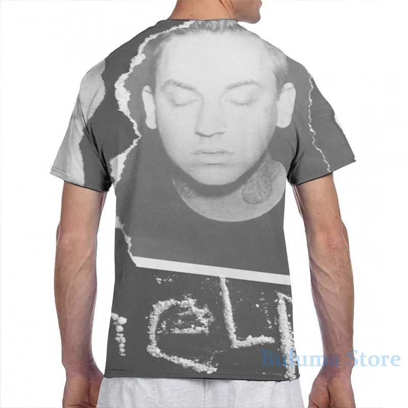 Футболка с принтом Blackbear Help для мужчин и женщин модный топ коротким рукавом