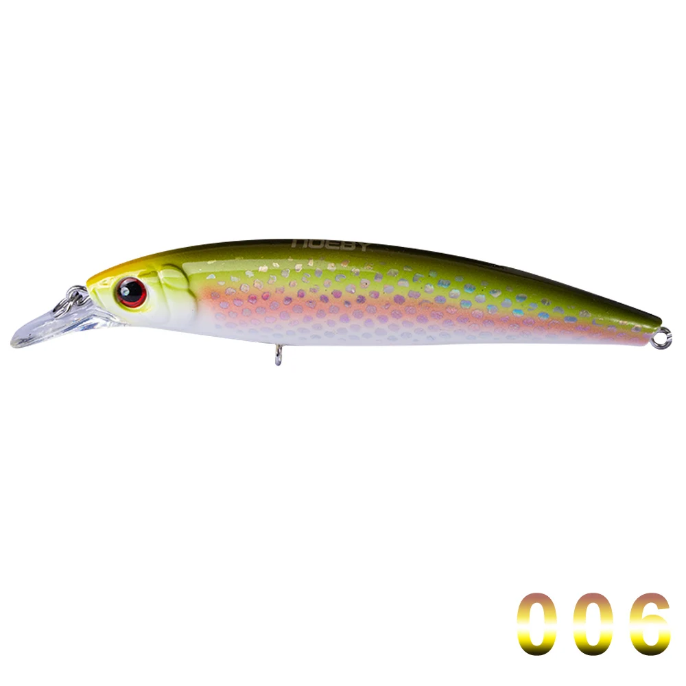 NOEBY Рыболовная Приманка Minnow 12 см 22 г воблеры Троллинг плавающая приманка ИСОГД