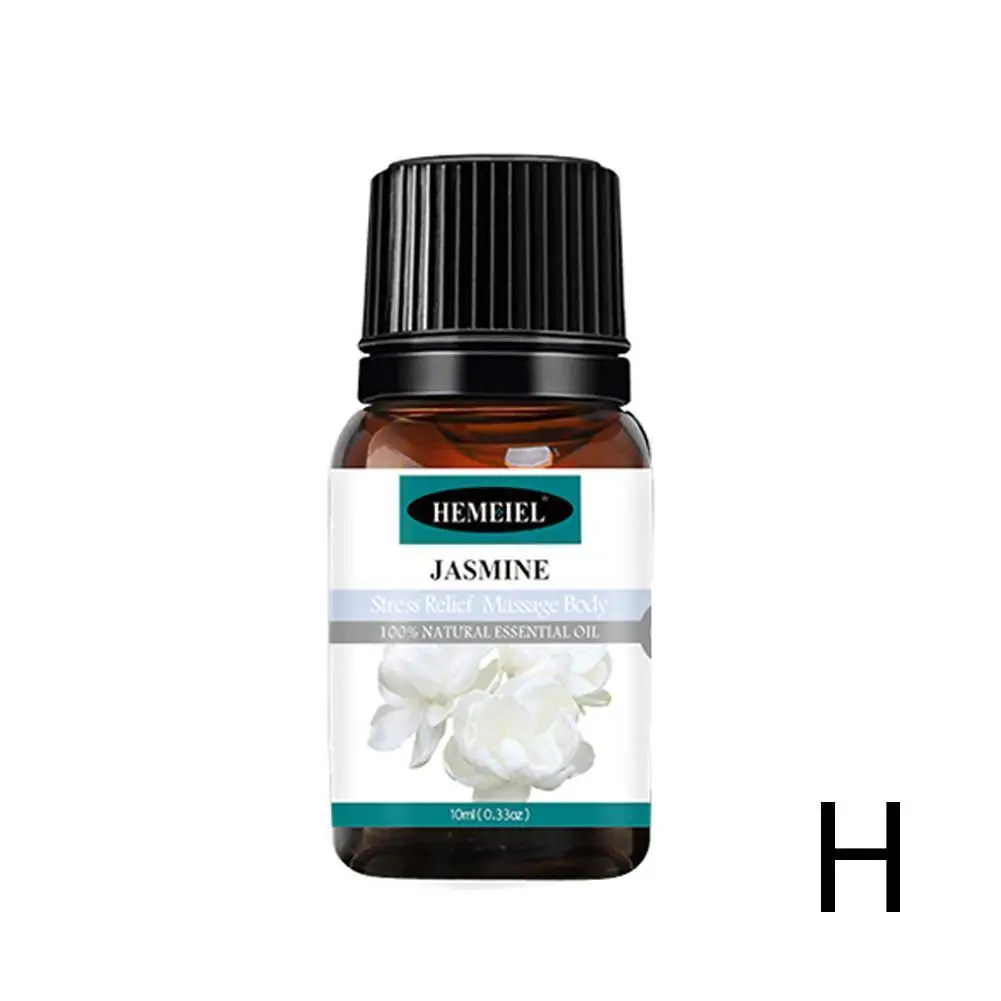 

New 10ml Lavender Essential Oil Diffuser Pure Essential Oils Mint Lemon Tree Rose Oil Tea Chamomile For Sleep Aroma Tool Ja A8H3
