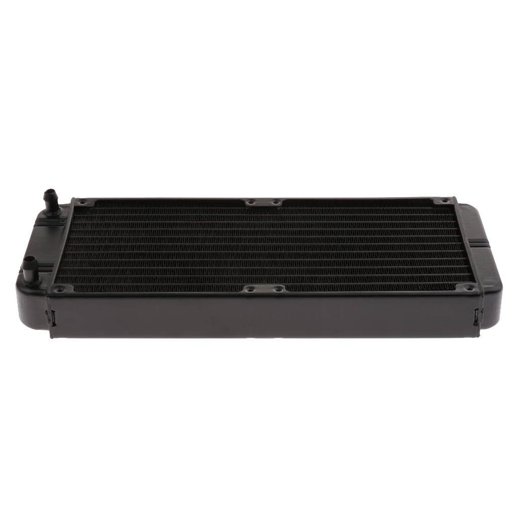 Алюминиевый радиатор 12 трубный охлаждающий набор компьютерная вода жидкостный