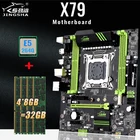 Комплект материнской платы JINGSHA X79, комплект Xeon E5 2640 LGA 2011, 4 шт. x 8 ГБ = 32 Гб, память DDR3 1333, память ECC REG