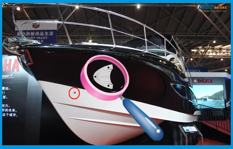 4 шт. морской класс нержавеющая сталь корпус провод кабель вентиляционное