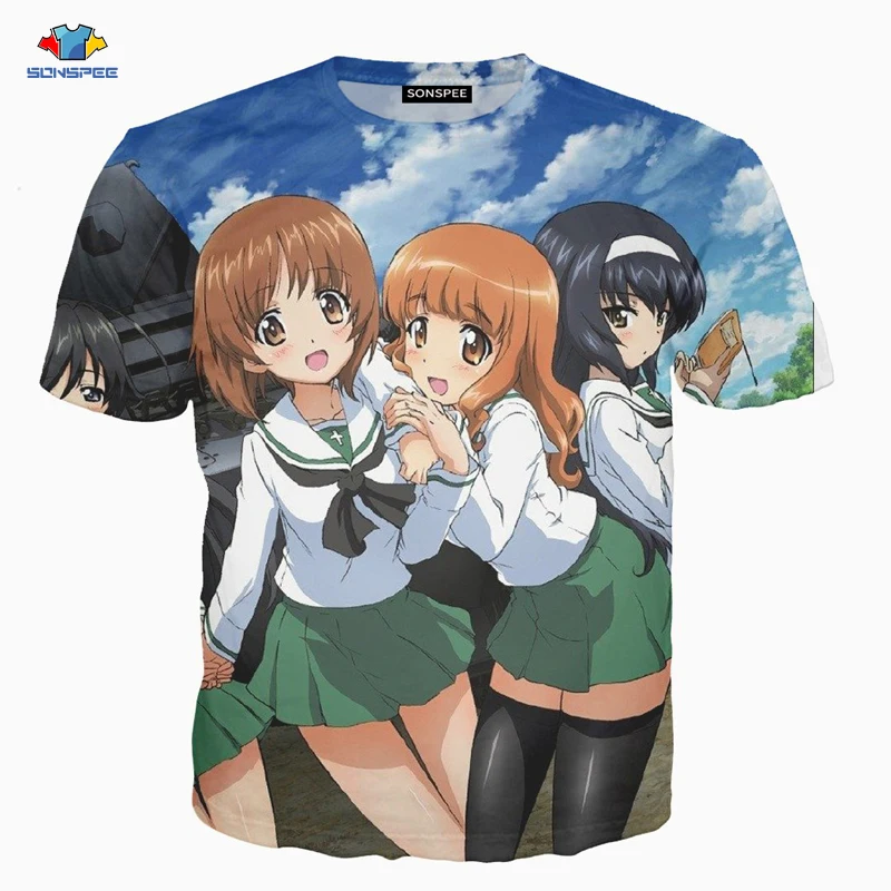 Женская футболка SONSPEE летняя с коротким рукавом и рисунком для девочек Мужская