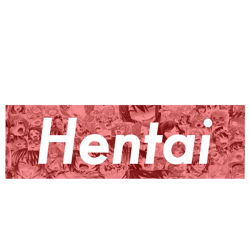 

Personality Car Stickers for Hentai Sexy Anime Waifu Custom Decal JDM Bumper Car Accessories 13cm X4cm