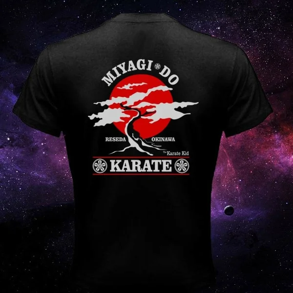 

Miyagi Do Inspired Karate Kid Japanese Kung Fu Martial Arts Pat Morita Men's Tops Tees T-Shirt