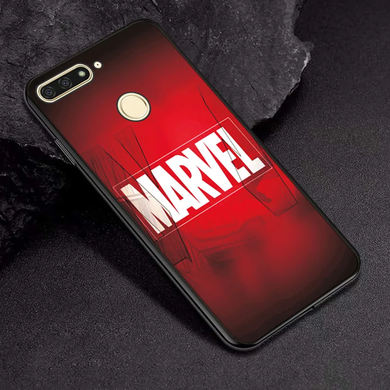 TPUBLK669 Venom Joker черный ТПУ для huawei Honor 7A Pro Чехол для телефона s для huawei Honor 7C чехол Y6 Prime Лидер продаж бампер Железный человек - Цвет: TPUBLK669