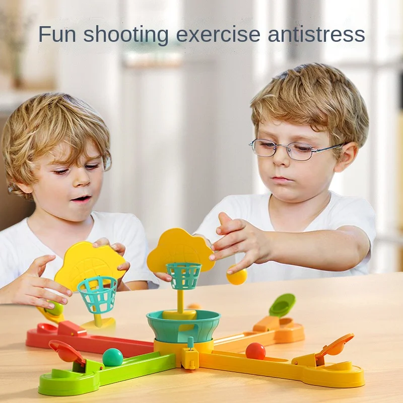 

Early childhood education finger ejection basketball mini board game parent-child interactive toy