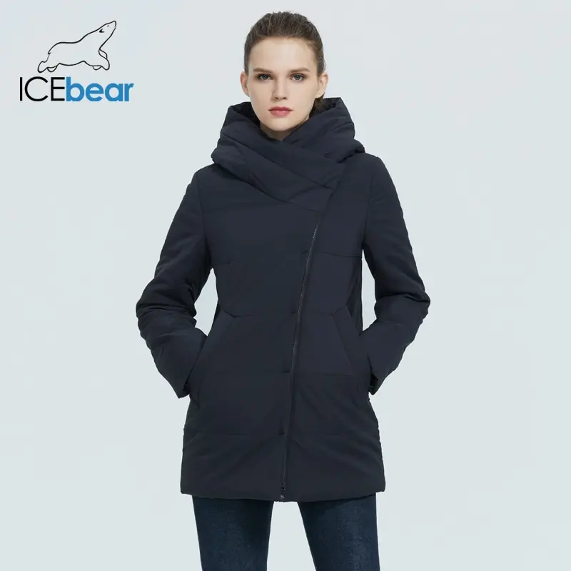 ICEbear 2020 осень новые женские пальто ветрозащитный теплая короткая куртка