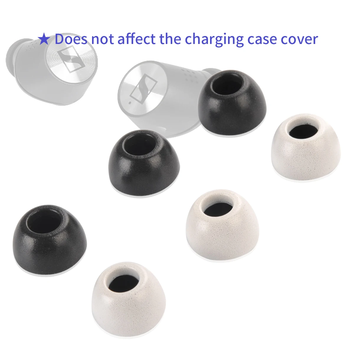 Memory Foam советы для Sennheiser импульса 2 вкладышей CX400BT True Беспроводной вкладыши