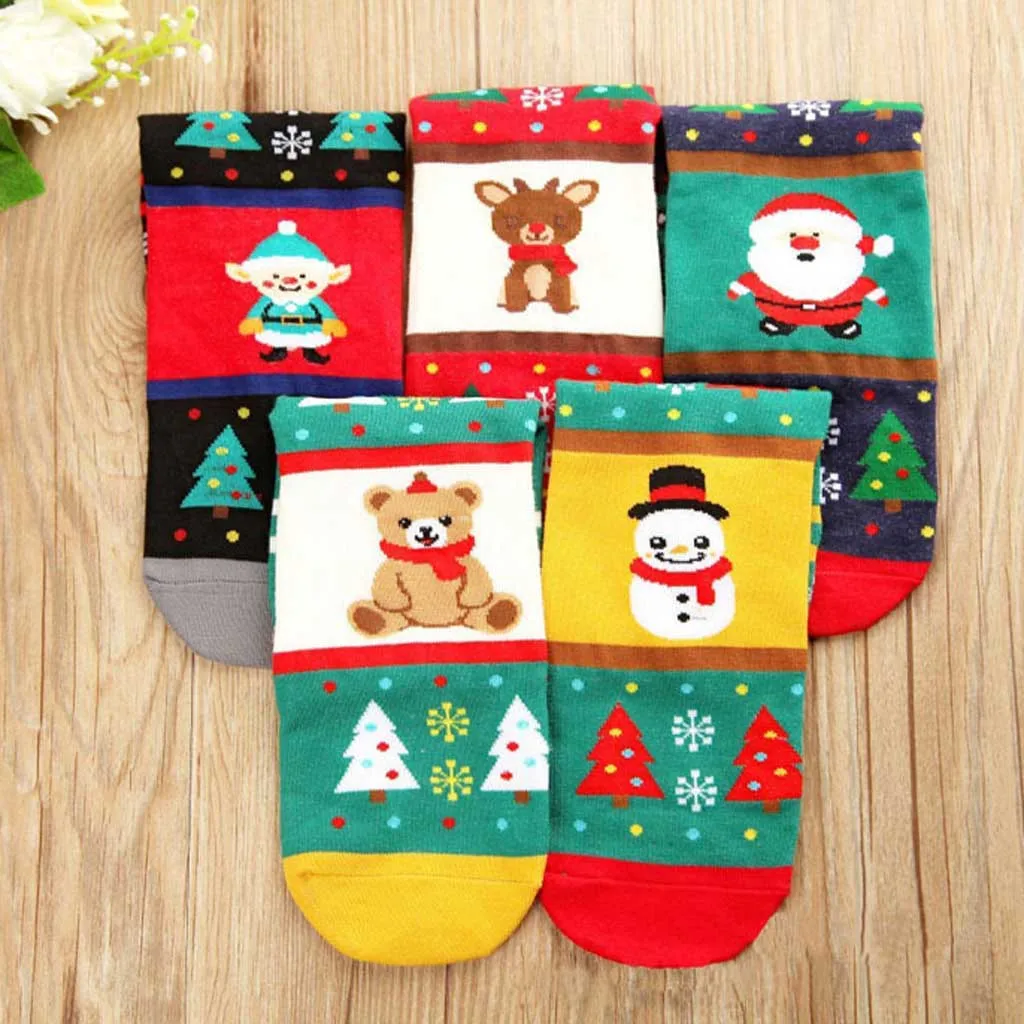 1 пара Хлопковых Носков домашние носки для девочек на осень и зиму сна новые