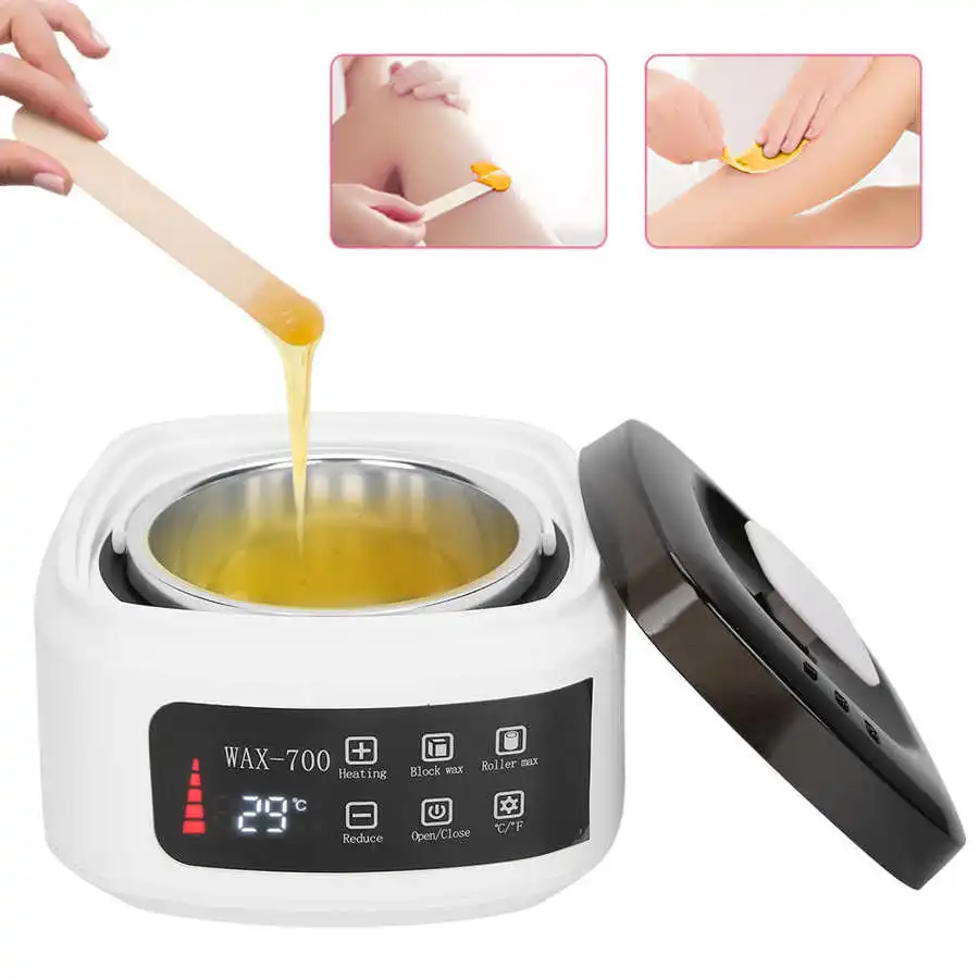500 мл нагревания воска Накручивающийся депилятор для удаления волос