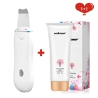 Ультразвуковой скребок для аппарат для чистки лица кожи лица для удаления черных точек, очиститель пор, аккумуляторные инструменты для ухода за кожей