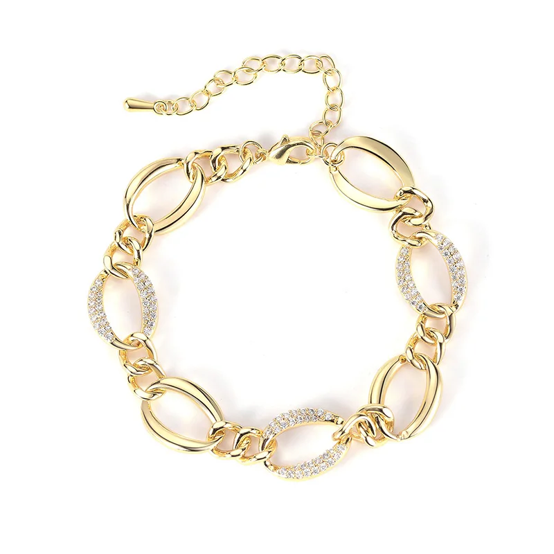 2021 Fashion Bracelet Kpop Women Jewelry Gold Plated Accessories Simple Style Free Shipping  Wholesale Gift 2021 Fashion Brac