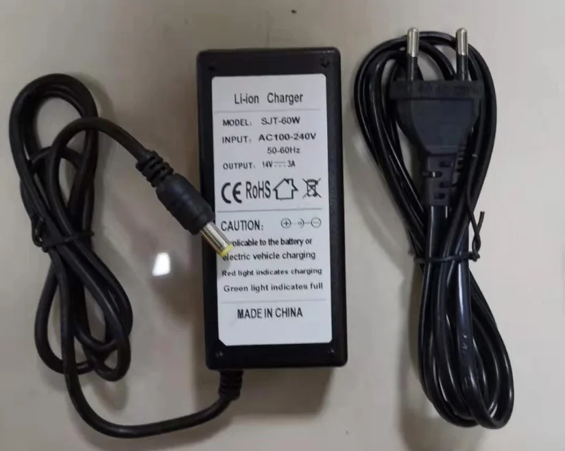 Зарядное устройство для быстрой зарядки литиевая батарея 14 В 3 А стандартное