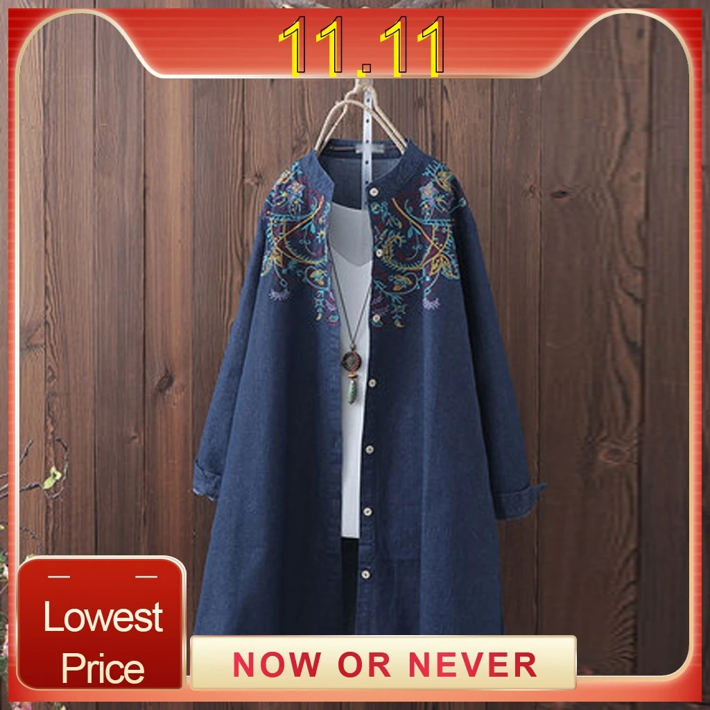 Женские топы и блузки повседневные свободные на пуговицах льняные размера плюс