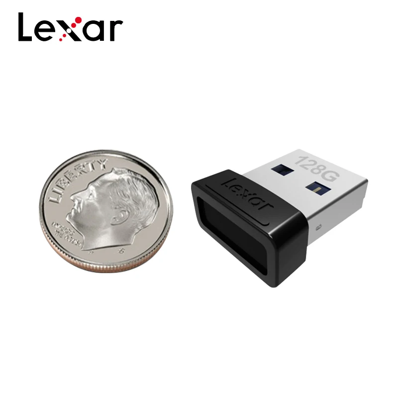 100% Оригинальный Lexar JUMPDRIVE S47 USB флэш накопитель 128 Гб 64 оперативной памяти 32