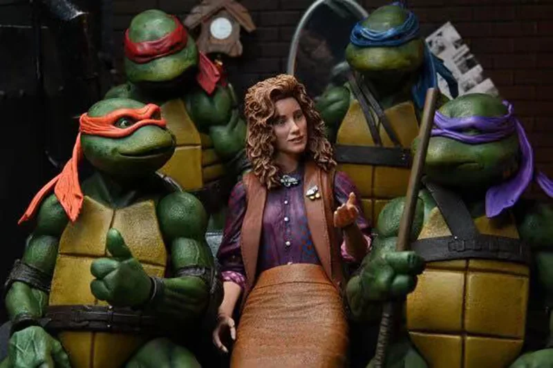 Фигурка NECA April o'нейла экшн-фигурка черепашек Рафаэля игрушечная кукла подарок