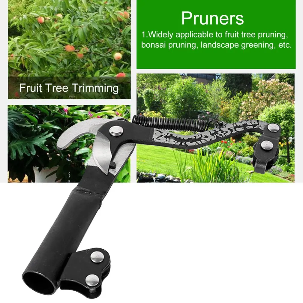 Pulley High Branch Scissors Garden Farm Tools Pruning Tool Fruit Extendable Picking Trimmer | Инструменты