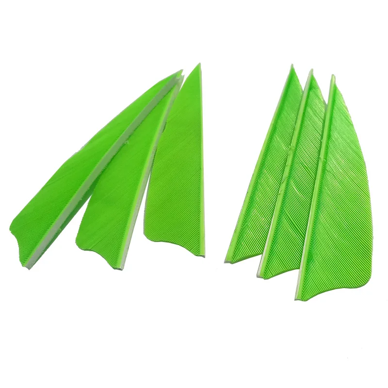 Archery Arrow Feather 3inch Natural Turkey Feathers 50pcs Shield Shape Right Wing Left Traditional Fletching Shaft | Спорт и