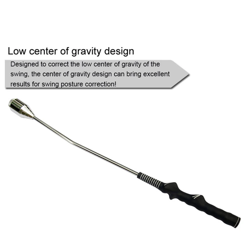 

Outdoor Golf Swing Training Aids Stick for Tempo Grip Strength Training Sport Supplies SEC88