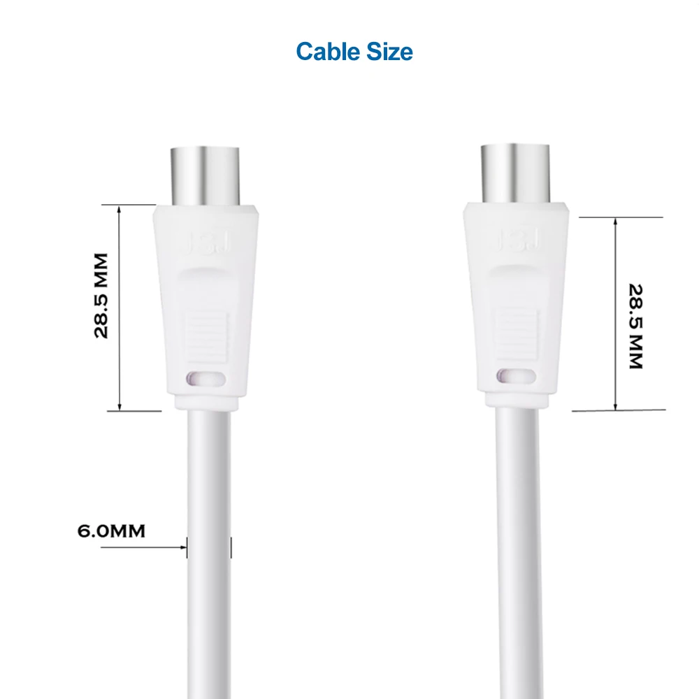Радиочастотный светодиодный коаксиальный цифровой антенный кабель ТВ для