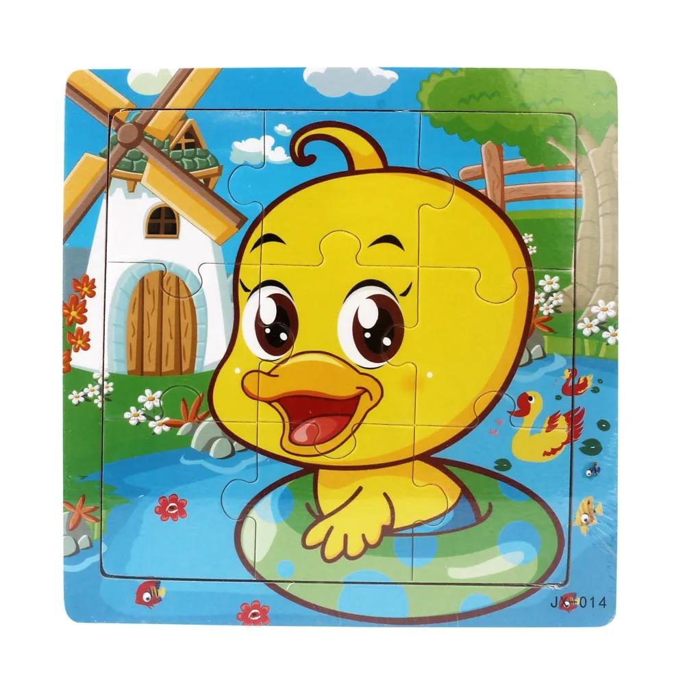 Деревянная игрушка-головоломка Развивающие игрушки для детей обучающие пазлы с