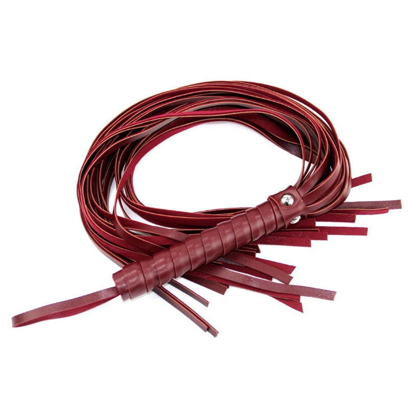Flogger плетка кожаный Фетиш шлепание БДСМ рабство бондаж для лесбиянок взрослых