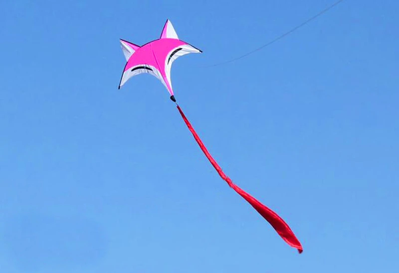 free shipping fox kite children swallow kites for kids snake air koi fish flying dragon aquilone scruples  weather vane factory images - 6