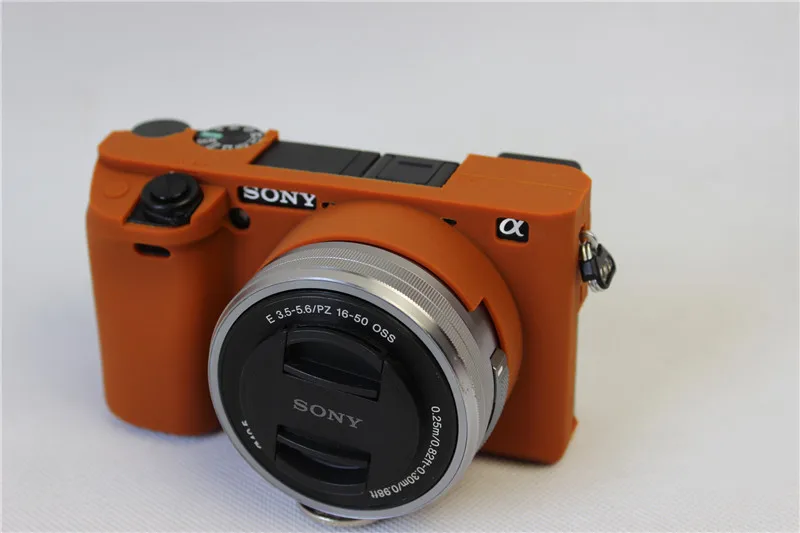 Сумка для камеры sony A6300/A6400 Мягкий силиконовый чехол для камеры защитный чехол