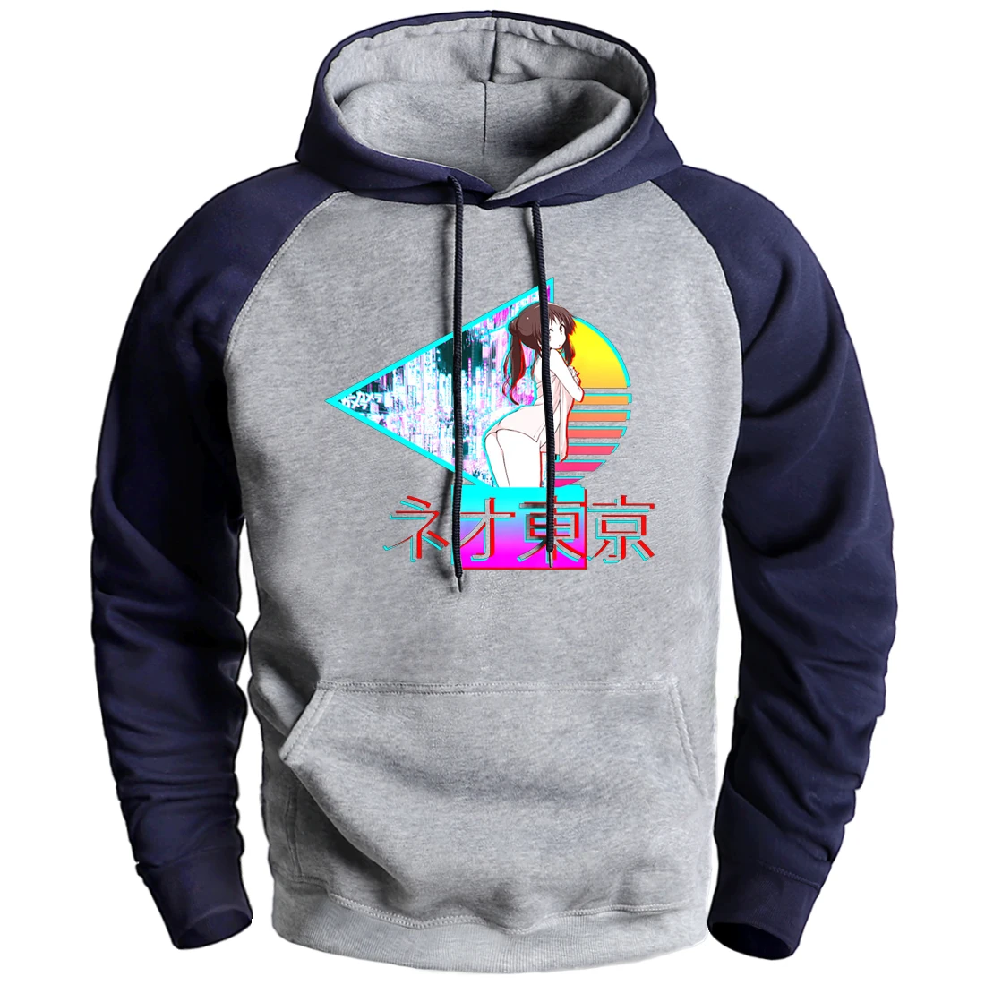 

Мужские Зимние флисовые толстовки, повседневные свободные мягкие толстовки в японском стиле аниме для девочек, уличная одежда высокого кач...