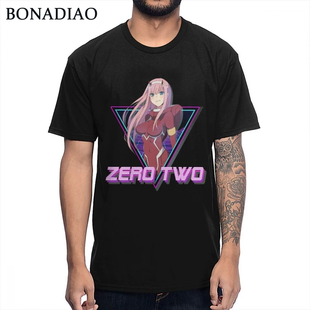 

Fashion Design Zero Two Darling In The FranXX Aesthetic T Shirt 100% Cotton Amazing Tee Shirt S-6XL US Size