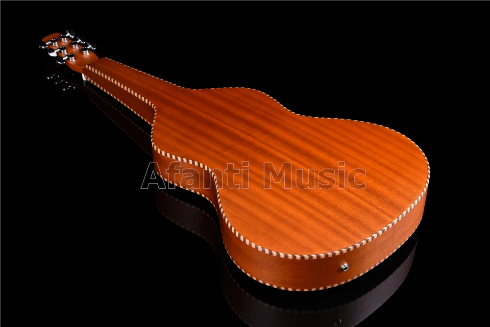 Afanti музыка все Sapele Дерево Weissenborn Гавайская гитара(HG-735