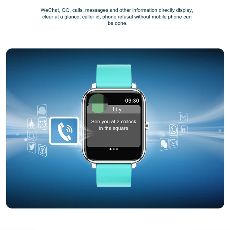 new smart watch men women sport fitness tracker heart rate sleep monitoring smart clock smartwatch for android ios xiaomi phone free global shipping